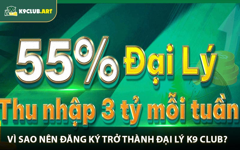 Vì sao nên đăng ký trở thành đại lý K9Club?